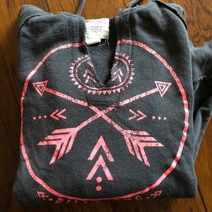 Distressed Billabong Hoodie